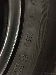 Plechové disky Škoda + pneu 205/55 r16 - 4