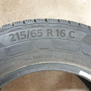 Dodávkové zimné pneu 215/65 R16C CONTINENTAL DOT5020 - 4