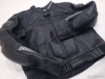 Probiker PRX Black pánska kožená moto kombinéza 58 3XL - 4