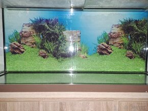 Predám akvarium + skriňa - 4