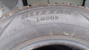 215/70 R16 Bridgestone Blizzak Lm005 zimné pneumatiky - 4