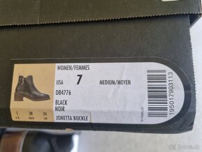 NOVÉ Harley Davidson Dámske Jonetta Buckle kožené moto čižmy - 4