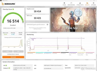 Herný PC, Ryzen 7600x, RTX 3080, 32GB DDR5, 1TB WD NVME - 4