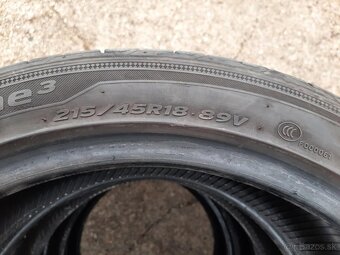 215/45R18. 89V. Hankook letné - 4