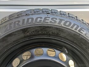 Zimné pneumatiky Bridgestone na oceľových diskoch VW. - 4