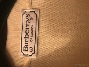 BURBERRY originál pánske polotricko XL - 4