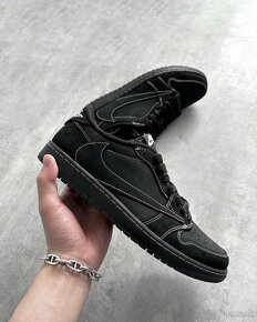 Nike x Travis Scott Air Jordan 1 Low OG "Black Phantom" - 4