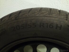 4x zimné kolesa 205/55 R16H - 4