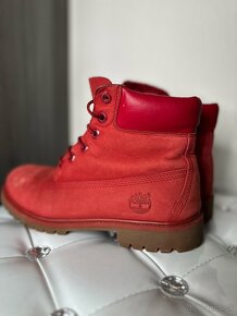 timberland topanky cervene 40 - 4