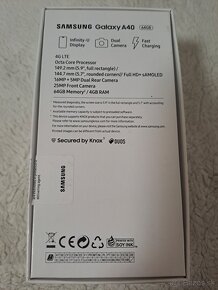 Samsung Galaxy A40 Dual SIM bledomodrý - 4