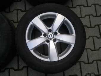 Elektrony VW Tiguan 5x112 r17, letne pneu. 235/55 R17 - 4