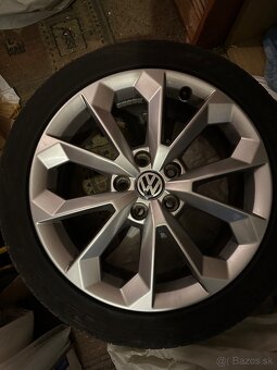 Predám elektrony R17 VW 5x112 r17 + pneu 225/45 - 4