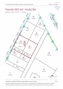 NA PREDAJ Stavebný pozemok 502 m2 so stavebným povolením, Hr - 4