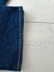 LEVIS 501 31/32 námornícka  modra panske rifle džínsy - 4