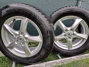 5x112 R16 Škoda Karog ako nové 215/60 - 4