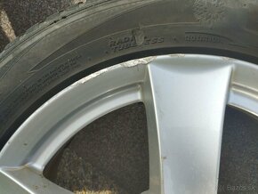 Alu disky Dezent TX, R16, 5x114,3, TPMS, zimné pneu - 4