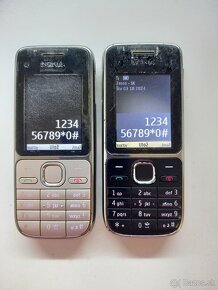 NOKIA C2-01 čierna aj zlatá - 4