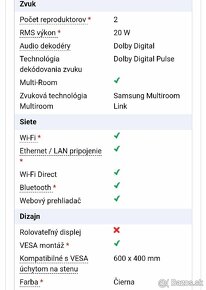 Samsung 4K Smart TV LED 85" (216 cm) - 4