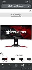 PredamAcer Predator Z1 UM.CZ100.001 30" 21:9 Curved LCD Moni - 4