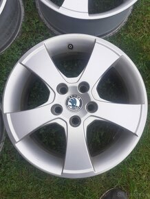 Alu disky Škoda 5x112 r16    205/55 r16 - 4