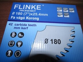 Predam novy pilovy kotuc FLINKE,180 mm - 4