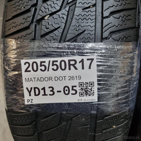 Zimné pneumatiky 205/50 R17 MATADOR DOT2619 - 4