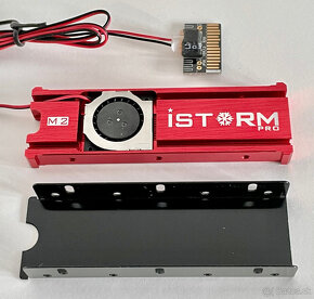 Heatsink chladič na M2 Fan s ventilátorom - 4