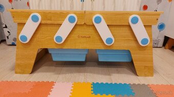 KidKraft stol na stavanie lega s boxami - 4