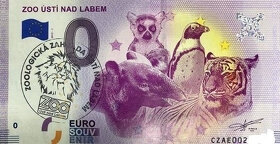 souvenir, 0 eurová bankovka, 0€ bankovky - 4