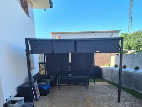 Pergola pristresok na terasu 3x4 - 4