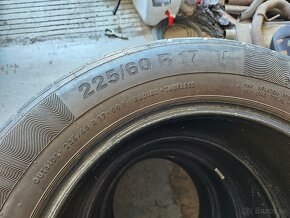 4x letné pneu 225/60r17 - 4