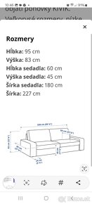 Kožená pohovka KIVIK z IKEA - 4