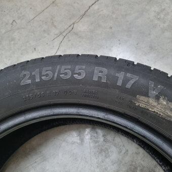 Letné pneumatiky 215/55 R17 CONTINENTAL DOT0217 - 4