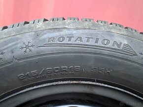 215/60 R16 5x112 R16 zimné 2x8mm 2x6 mm - 4