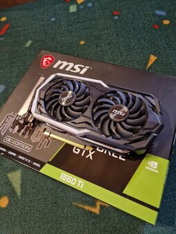 MSI GeForce GTX 1660 Ti ARMOR 6G OC, 6GB GDDR6 - 4