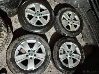 Predám elektróny 5x112r15 originál Škoda Octavia II zn.RONAL - 4