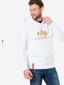 Pánske mikiny zn. Alpha Industries velkosť L (nové,zabalené) - 4