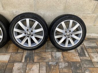 Letná sada org VW 5x112 7J ET54 225/45 R17 - 4