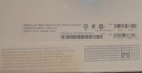 Apple MQ052LL/A Magic Keyboard s numerickou klávesnicou Amer - 4