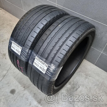 Letné pneu sada 4ks dvojrozmer 225/45R19 a 255/40R19 - 4