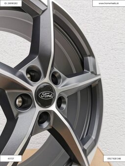 Ford alu disky 8x19 ET 45 5x108 Ronal 1257 - 4