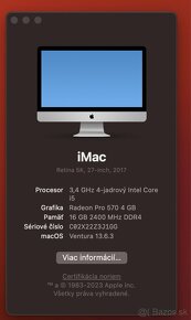 Apple iMac 27’ 2017 - 4