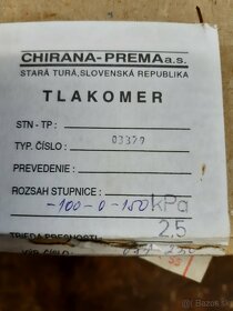 Priemyselny tlakomer 100-0-150 KPa - 4