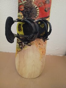 159 cm snowboard ROSSIGNOL + viazanie - 4