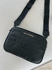 Crossbody kabelka Karl Lagerfeld čierna - 4