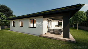 MODERNÝ BUNGALOV - PREVEDENIE ŠTANDARD 160 700,-€ - 4