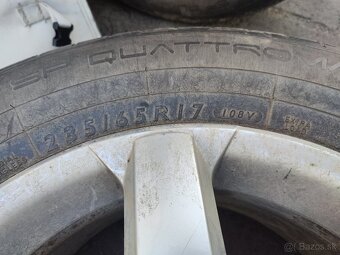 VW TOUREG Dunlop 235/65 R17 letne - 4