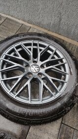 Disky MAM RS4 R17 ET35 rozteč 5x112 s pneu 225/55 - 4