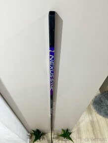 ✅ BAUER SYNC FIALOVÁ + MALÁ OPRAVA 175 CM - P28 - 95 FLEX ✅ - 4