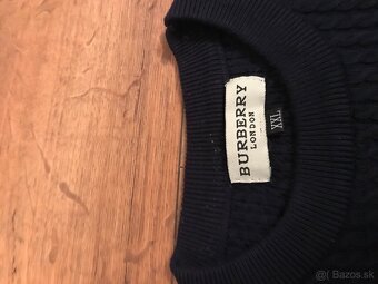 BURBERRY pánsky svetrik L/XL made in italy - 4